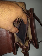 Stitching and edge finishing details