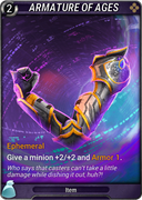 Armature of Ages - Provided by Mythgard Hub/Kryptik Gaming