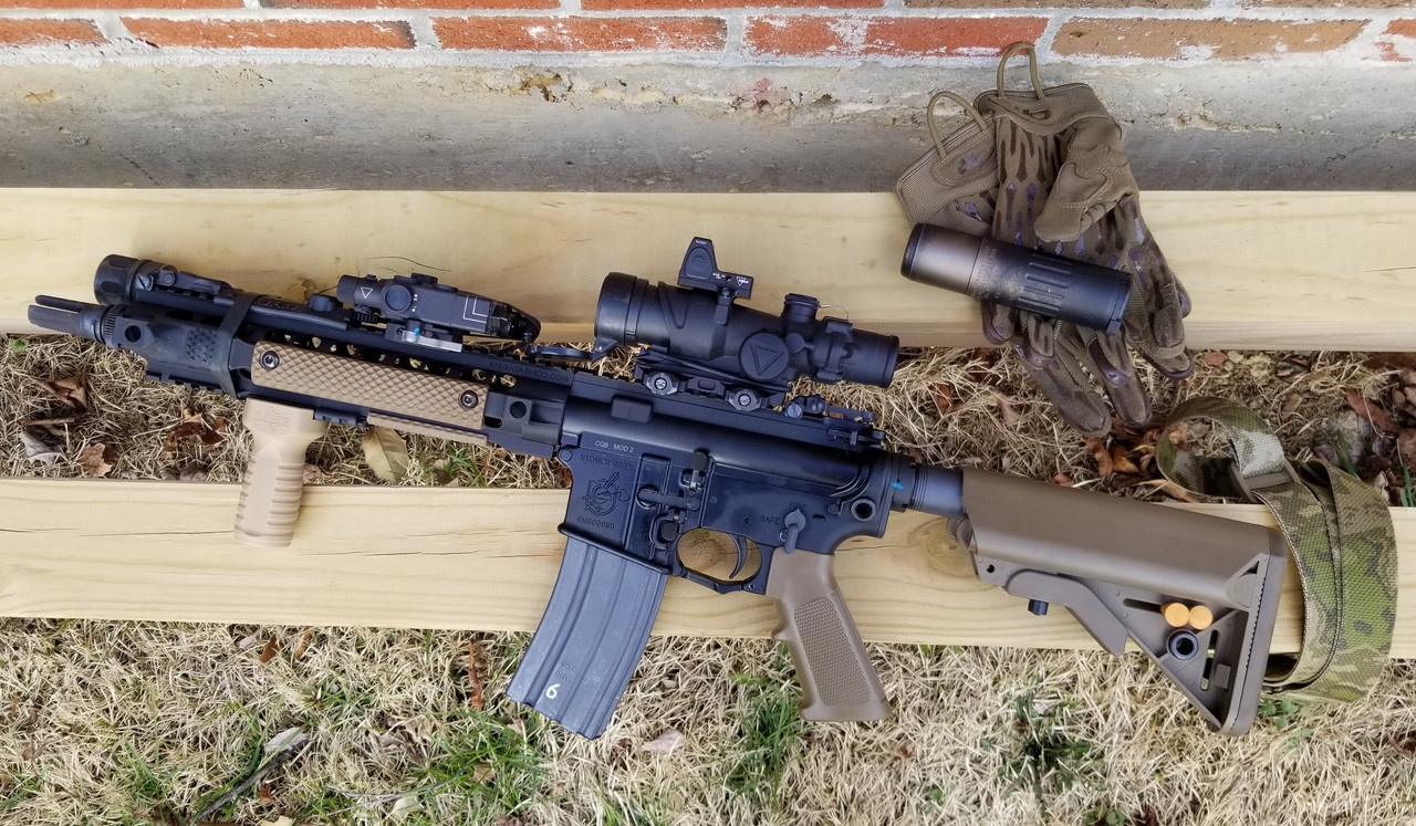 ACOG+Red Dot, Passive Aiming?