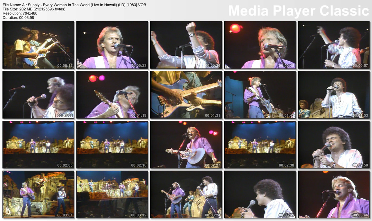Air Supply - Every Woman In The World (Live In Hawaii) (LD) [198