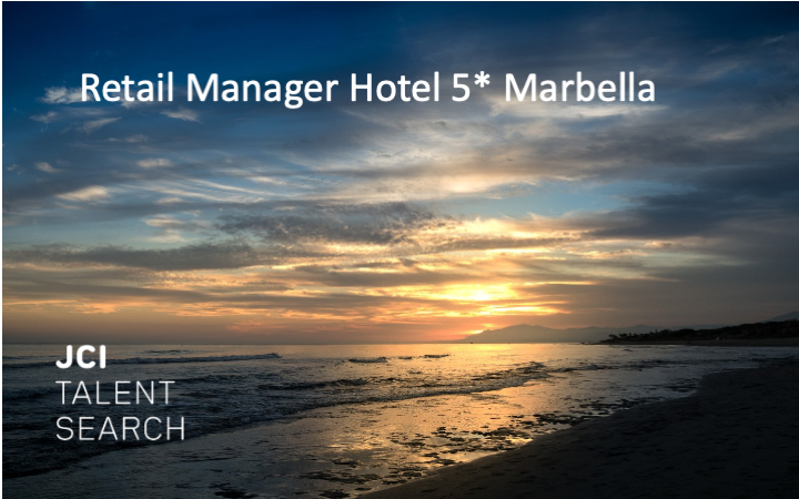 Retail Manager Hotel 5* Marbella