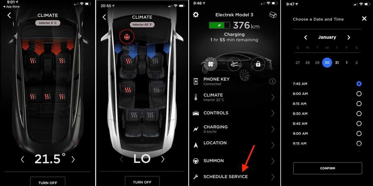 Chauffez vos sièges à distance - BlogTesla - Blog et Forum Tesla