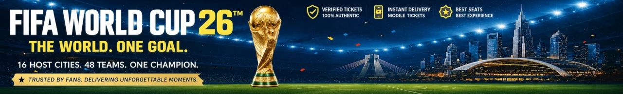 FIFA World Cup 26 tickets banner
