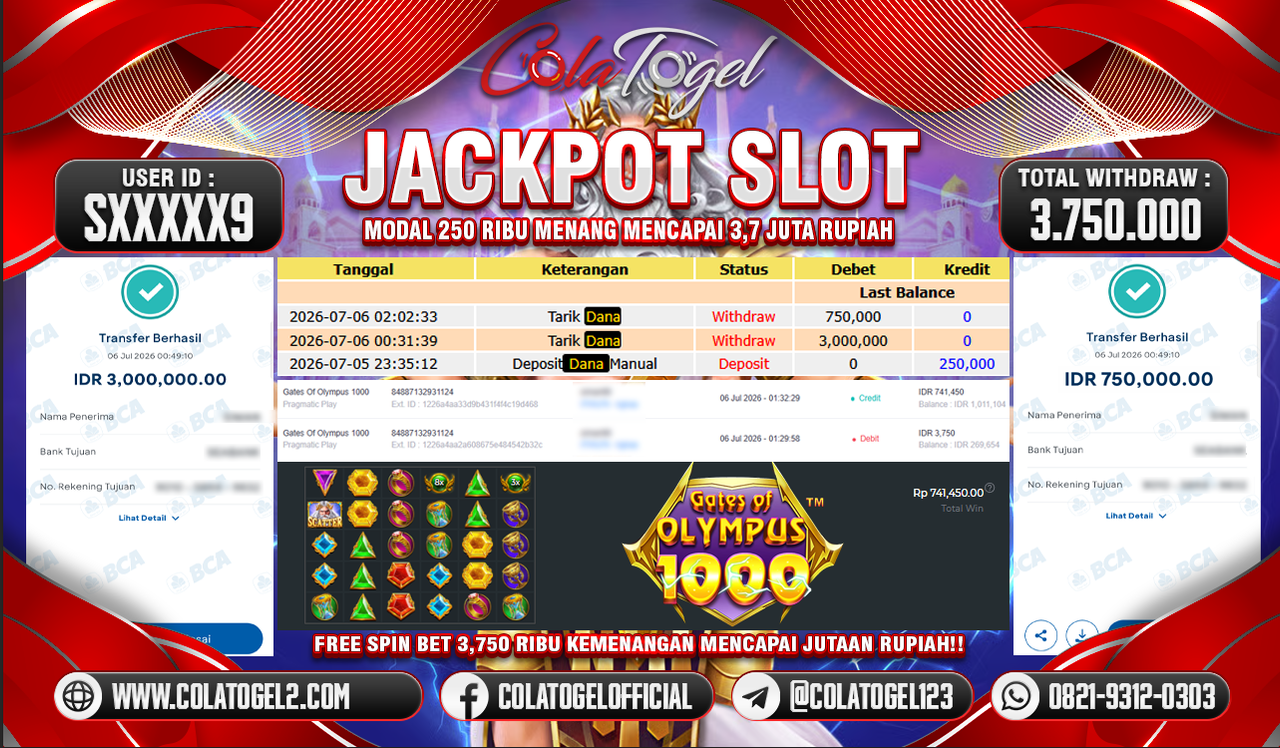 JACKPOT SLOT GACOR!!