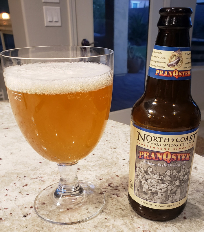 North Coast Brewing Belgian Style  Golden Ale