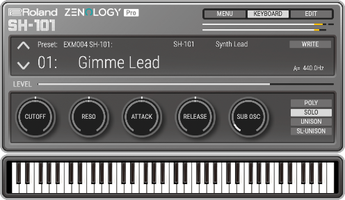 Roland Cloud SH-101 v1.1.7-R2R