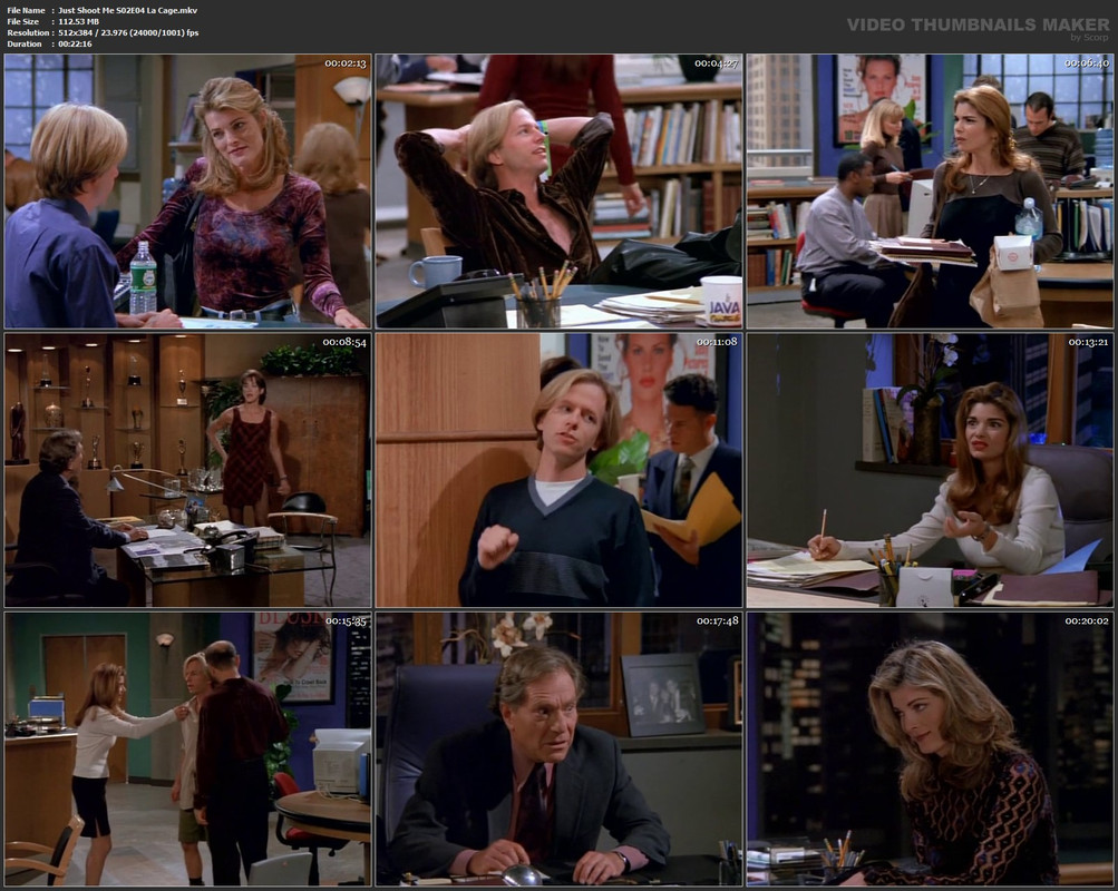 Just Shoot Me S02E04 La Cage.mkv