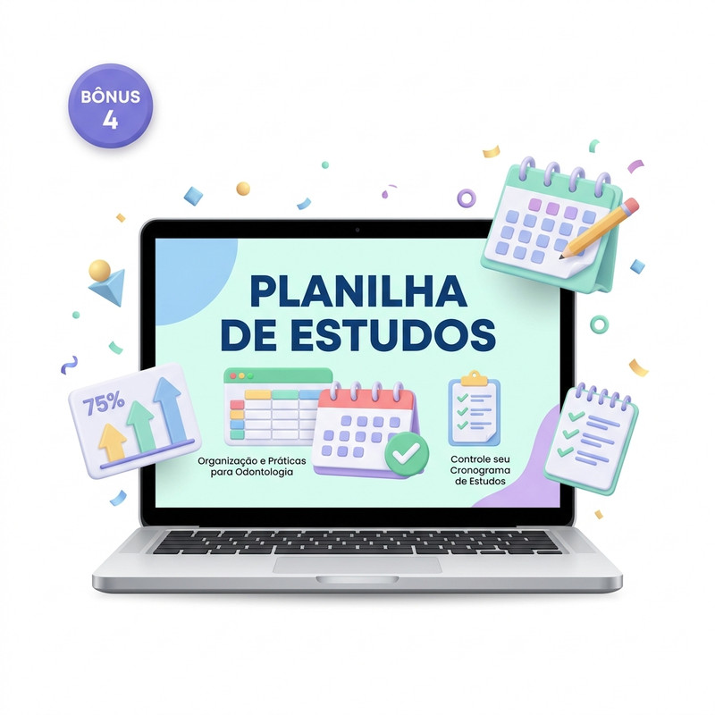 Bônus 04: PLANEJAMENTO DE ESTUDOS