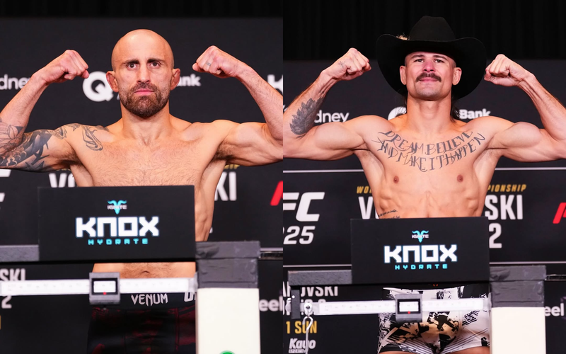 Кантар преди UFC 325