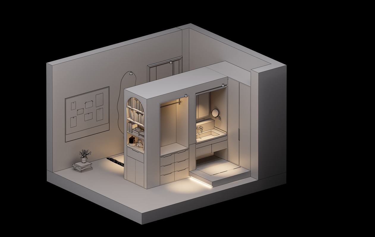 一柜三用的超级收纳柜