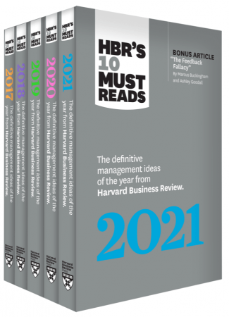 5 Years of Must Reads from HBR  2021 Edition (5 Books)