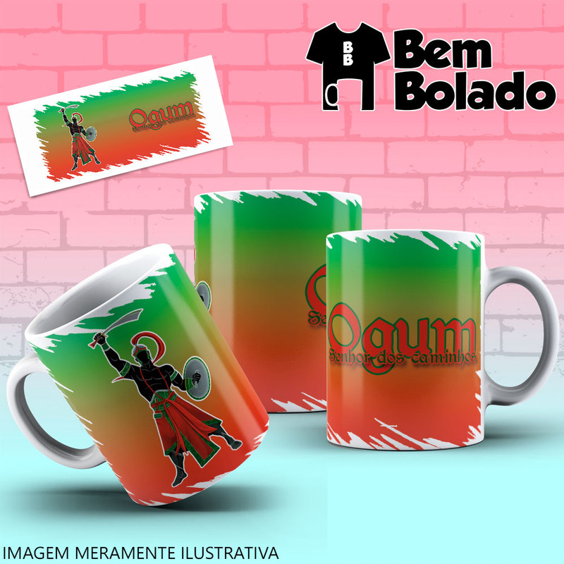 CANECA OGUM SENHOR DOS CAMINHOS BATUQUE