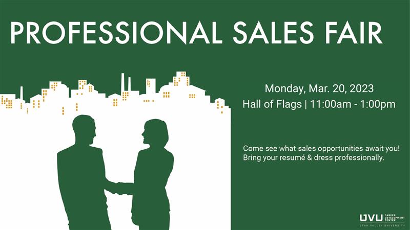 Professional Sales Fair