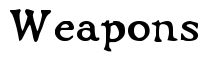 HI ALO Weapons
