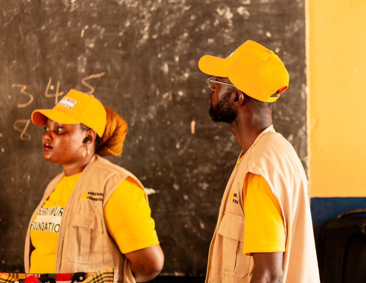 Volunteer with Seray Wurie Foundation