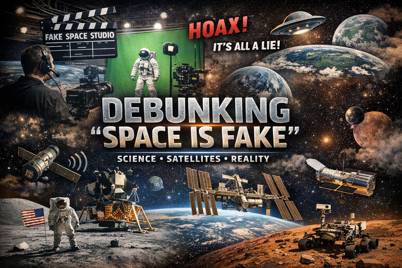 Debunking space is fake Debunking space is fake