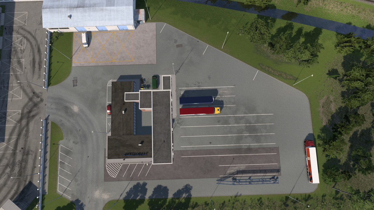 Parking Area near Garage