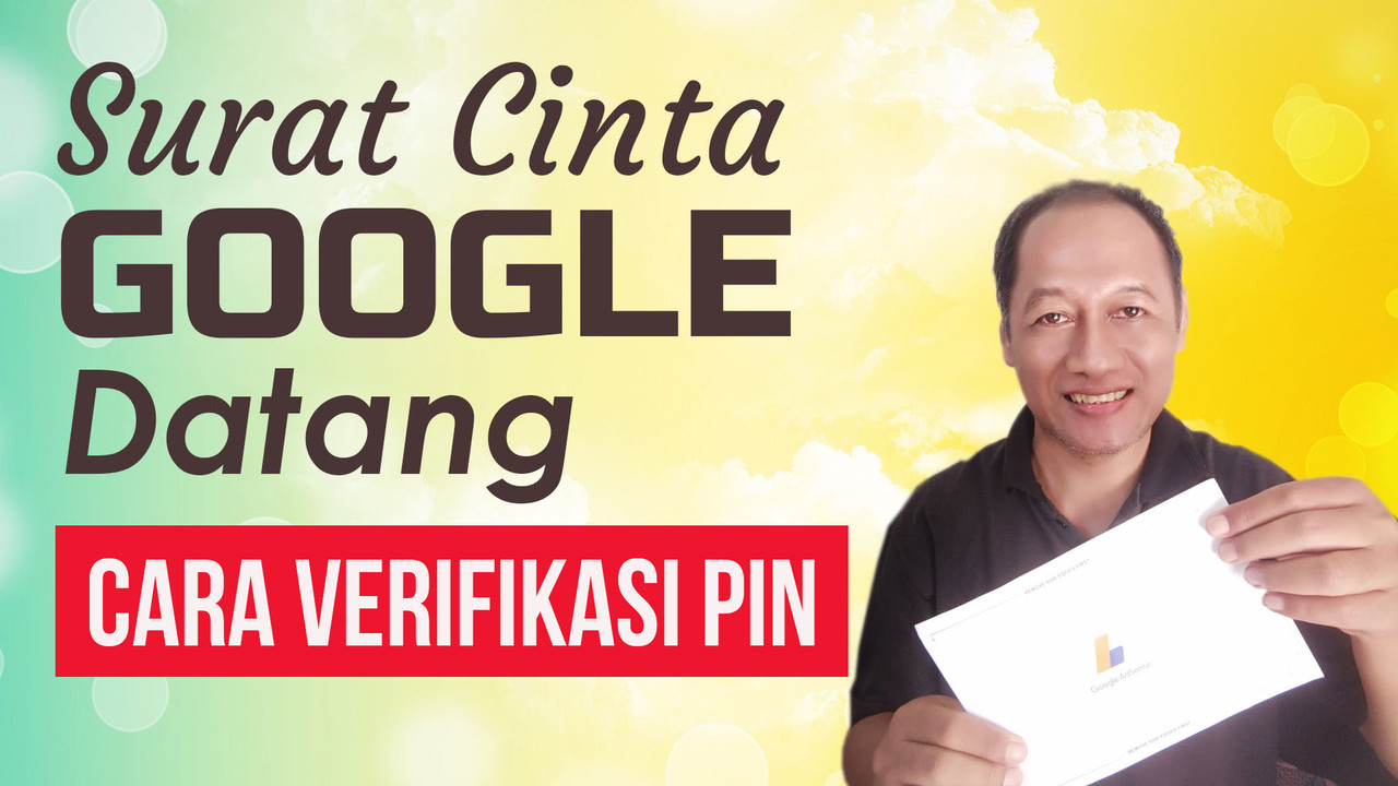 Cara verifikasi PIN Google Adsense
