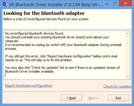 Bluetooth Driver Installer 1.0.0.148 beta