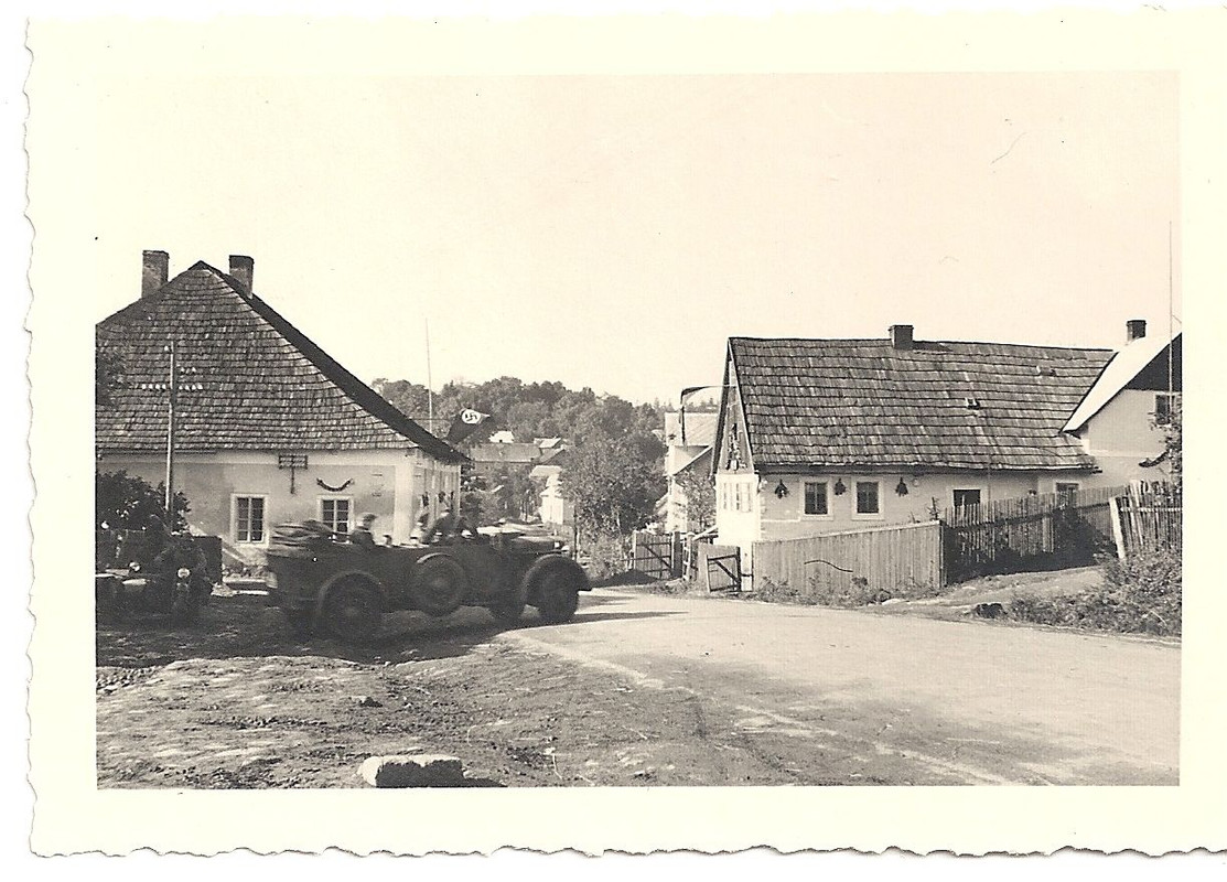 Orig.Foto Kübelwagen Wehrmacht in Rußland WW2