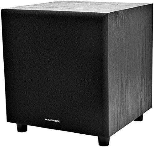 Amazon: Monoprice 60-Watt Powered Subwoofer - 8 Inch with Auto-On Function, For Studio and Home Theater 