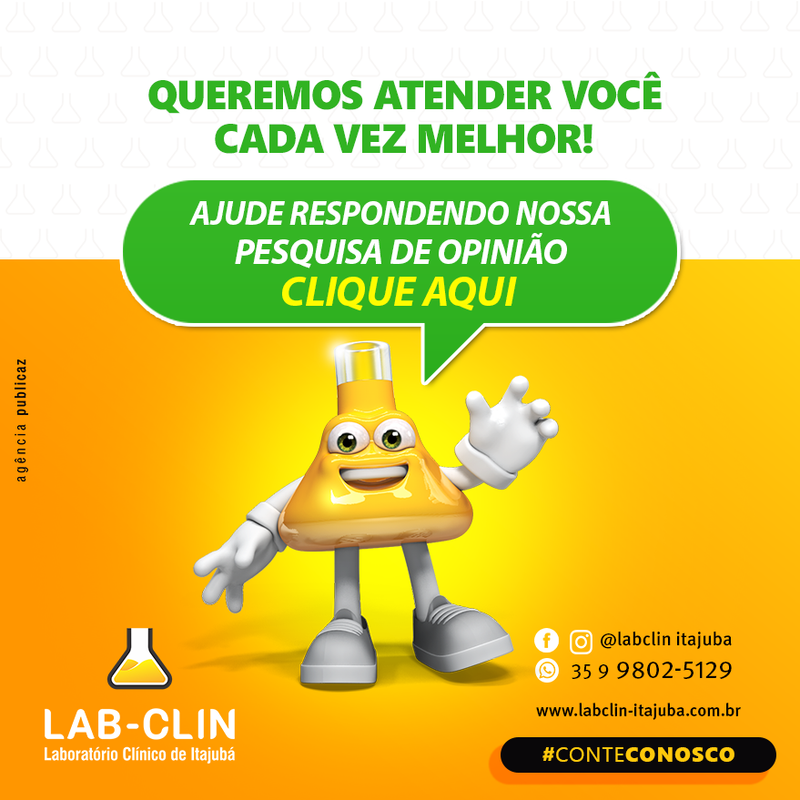 Pesquisa de Satisfação Labclin