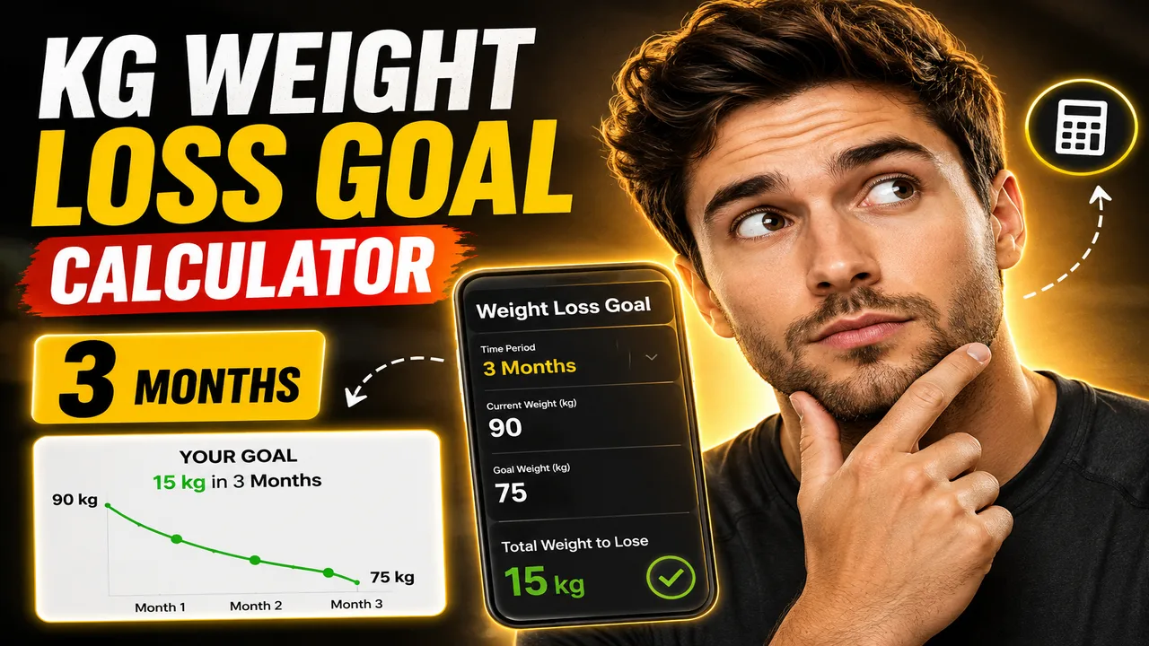 Kg Weight Loss Goal Calculator For 3 Months Online
