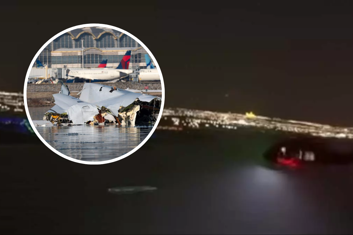 Authorities release terrifying simulation of pilots' perspective just before American Airlines flight collided with Black Hawk helicopter