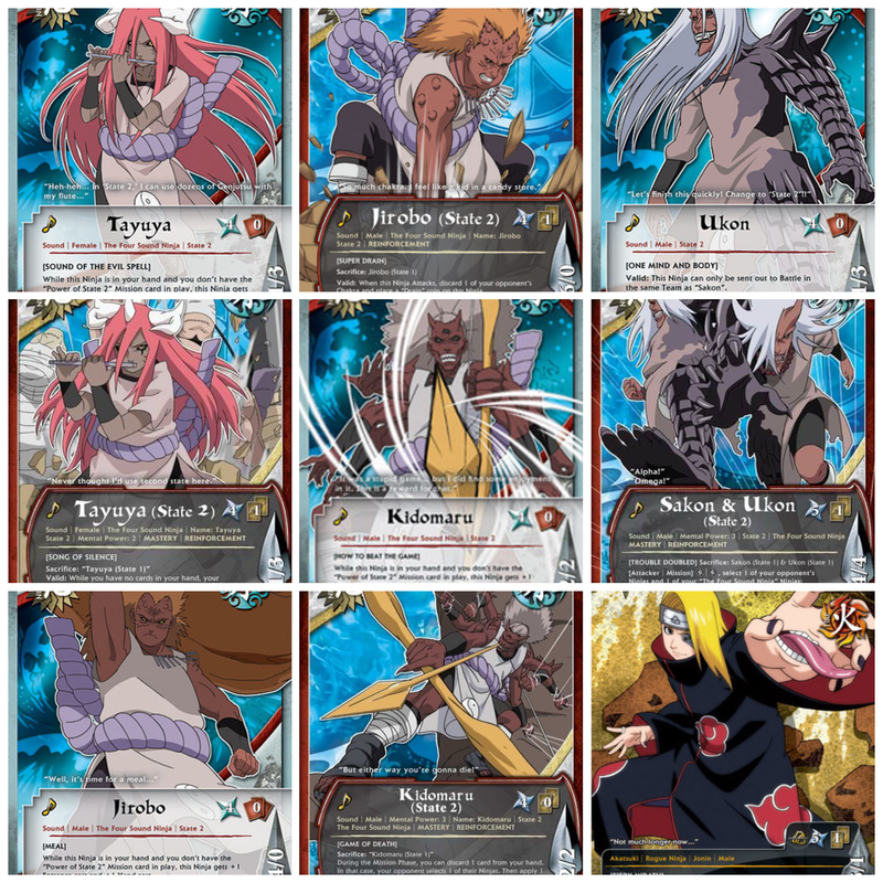 collage for narutoccg 2