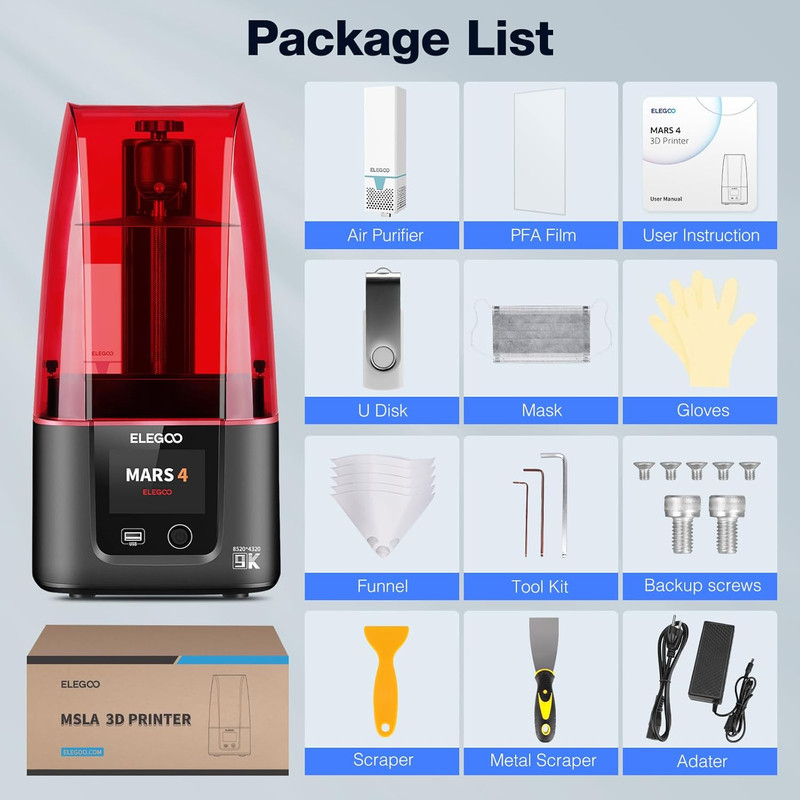 Elegoo Mars 3 - Impresora de Resina - Image 8