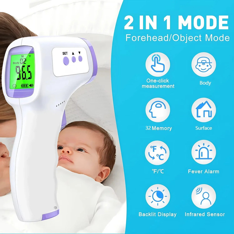 Pulse Oximeter and Forehead Thermometer