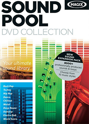 MAGIX Soundpool DVD Collection 9-10-11-12-14-15-16-17-18-19
