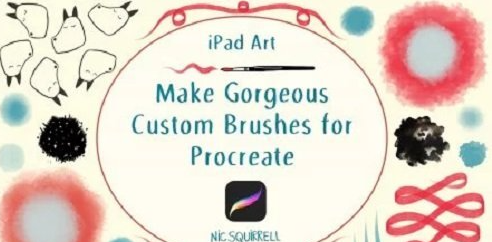 Skillshare - iPad Art: Make Gorgeous Custom Brushes for Procreate