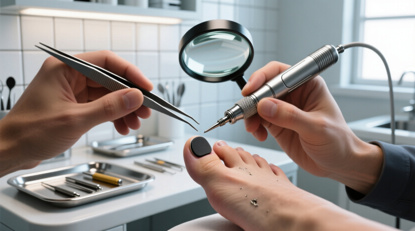 Ремонт насадок для педикюра