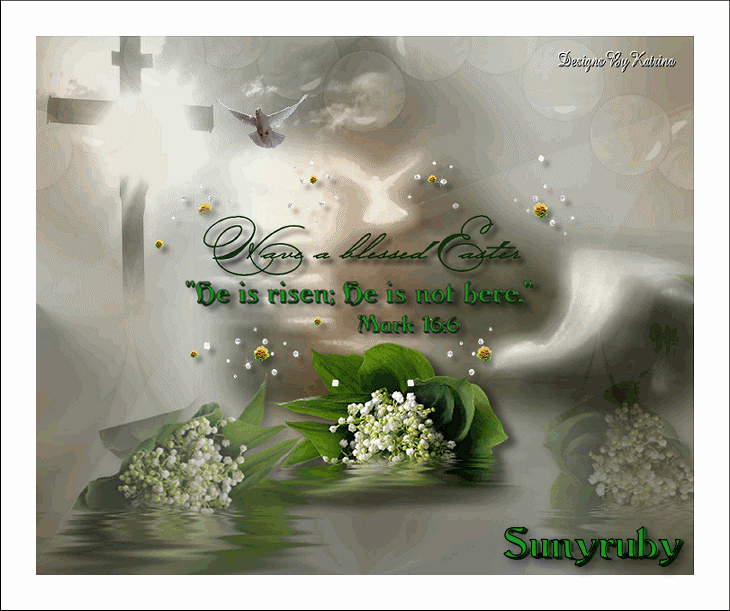 Sunyruby-Easter-He-Is-Risen-Cross