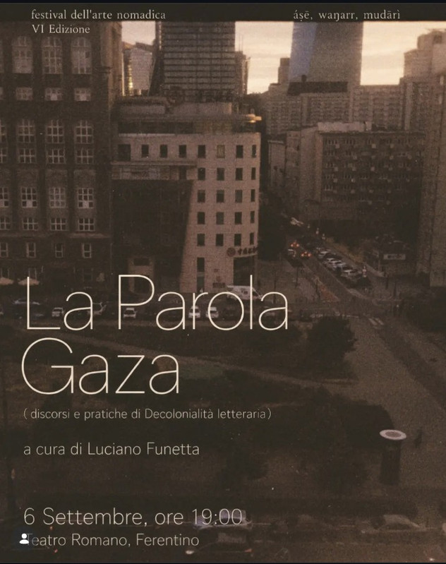 La parola Gaza presso Festival dell'Arte Nomadica