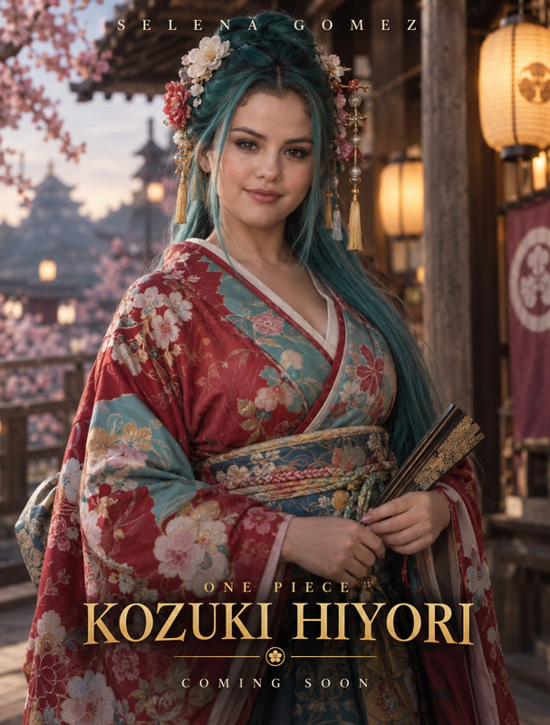 Selena Gomez Kozuki Hiyori