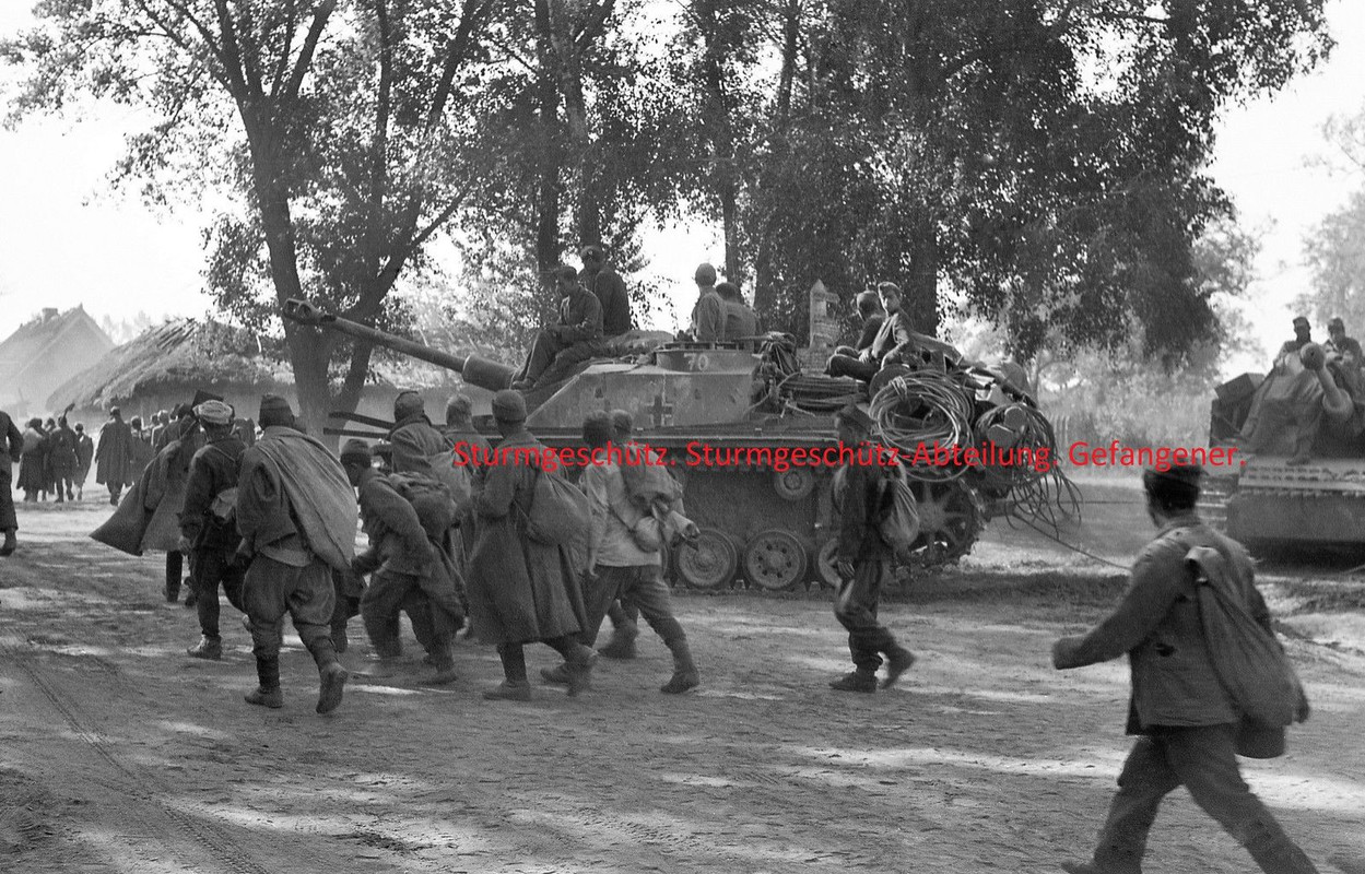 Sturmgeschütz. Sturmgeschütz-Abteilung u. russis