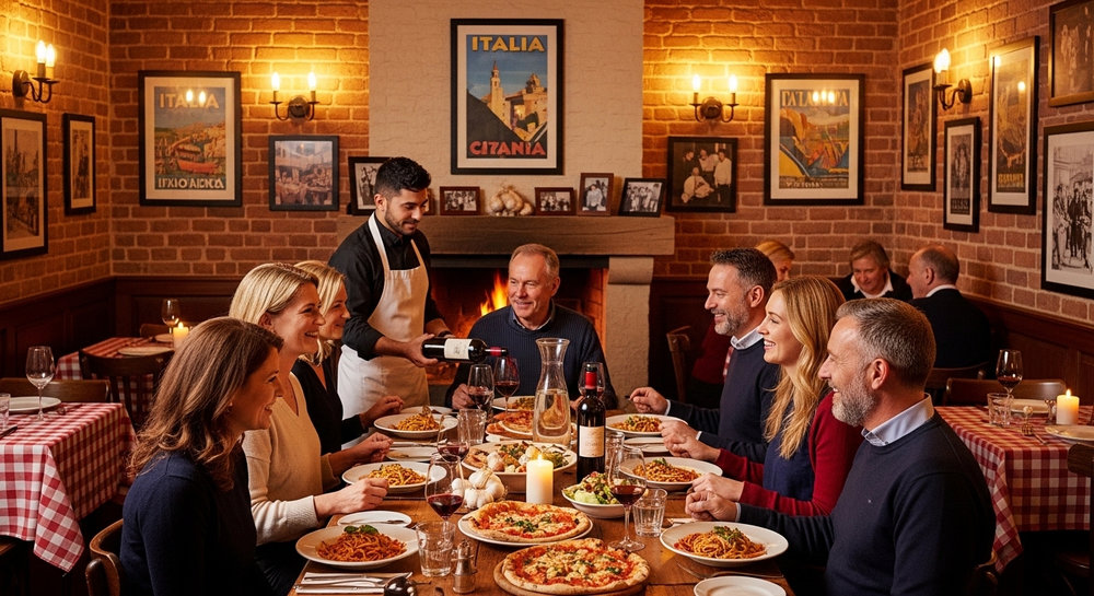 Домашний камерный семейный праздник в маленькой квартире