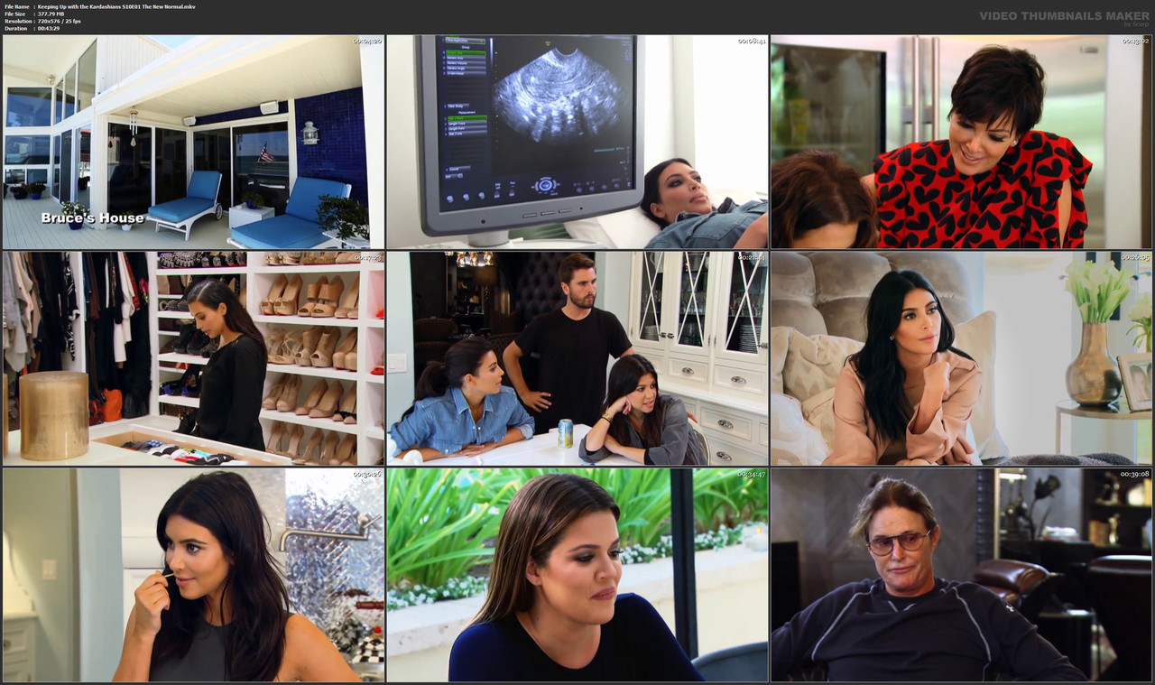Keeping Up with the Kardashians S10E01 The New Normal.mkv