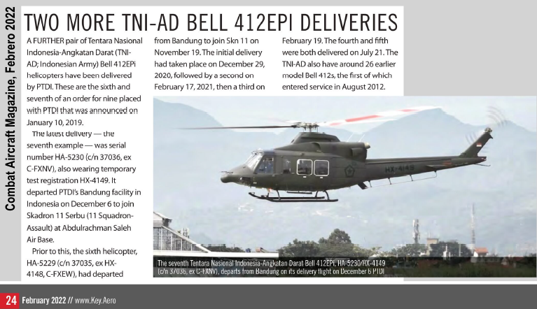 Fuerzas Armadas de Indonesia - Página 2 Bell-412-indonesia