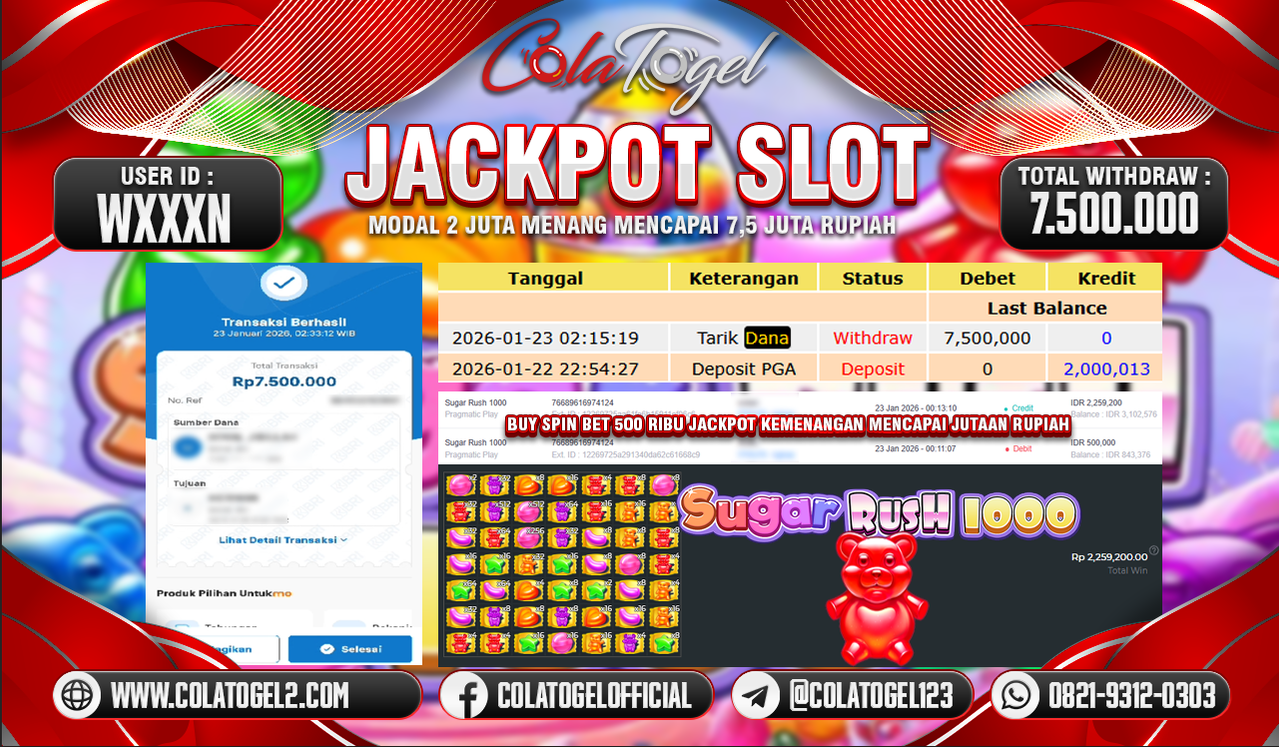 JACKPOT SLOT GACOR!!
