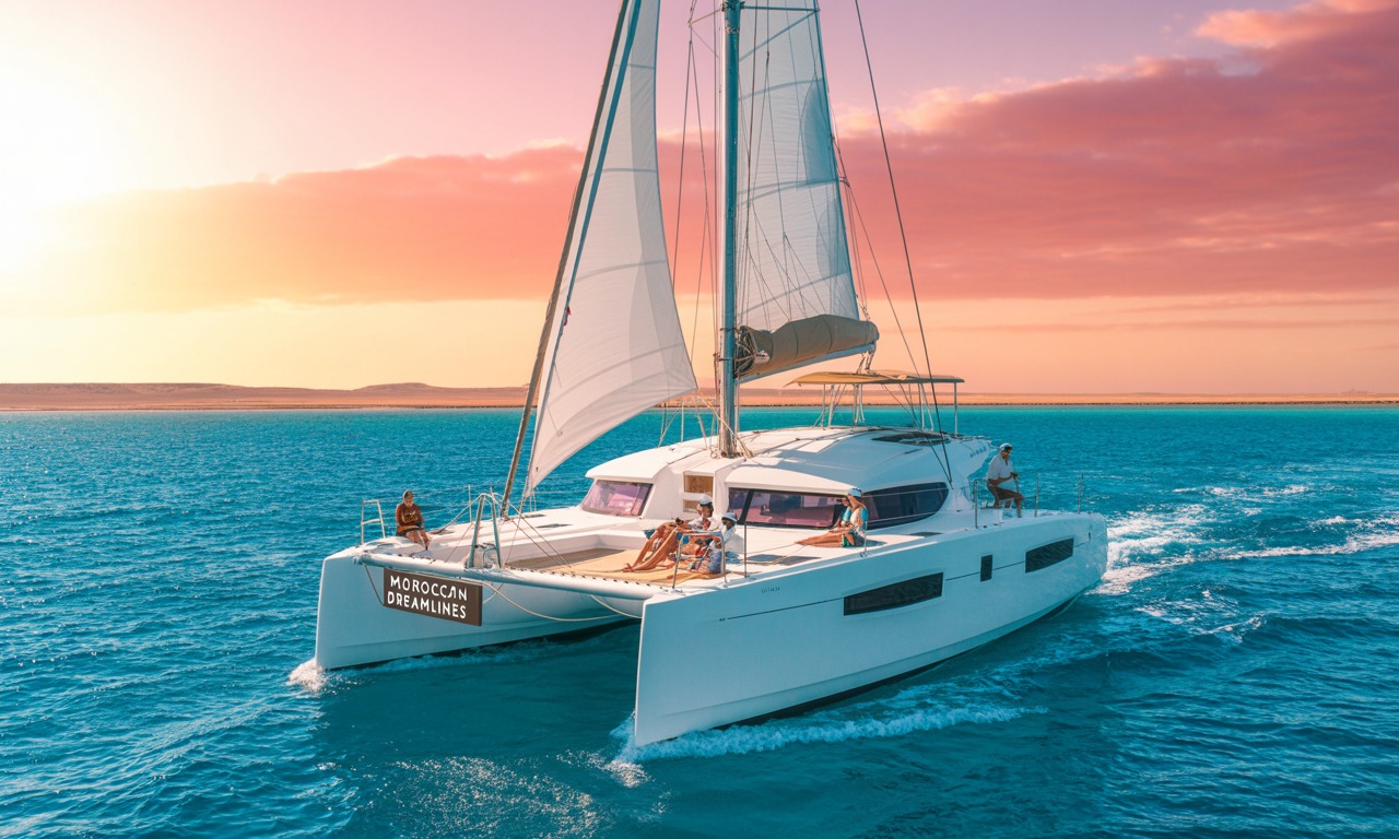 Catamaran à Dakhla