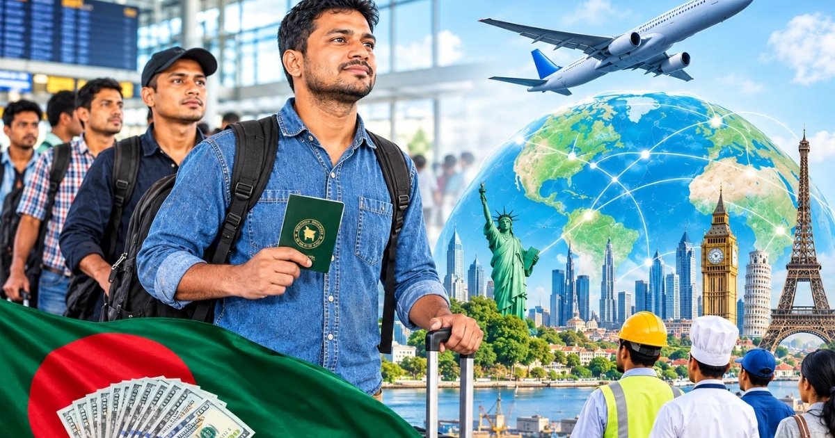 আট মাসে চাকরি নিয়ে বিদেশ গেছে সাড়ে ৪ লাখ রেমিট্যান্স যোদ্ধা, আয় ২৬ বিলিয়ন ডলার