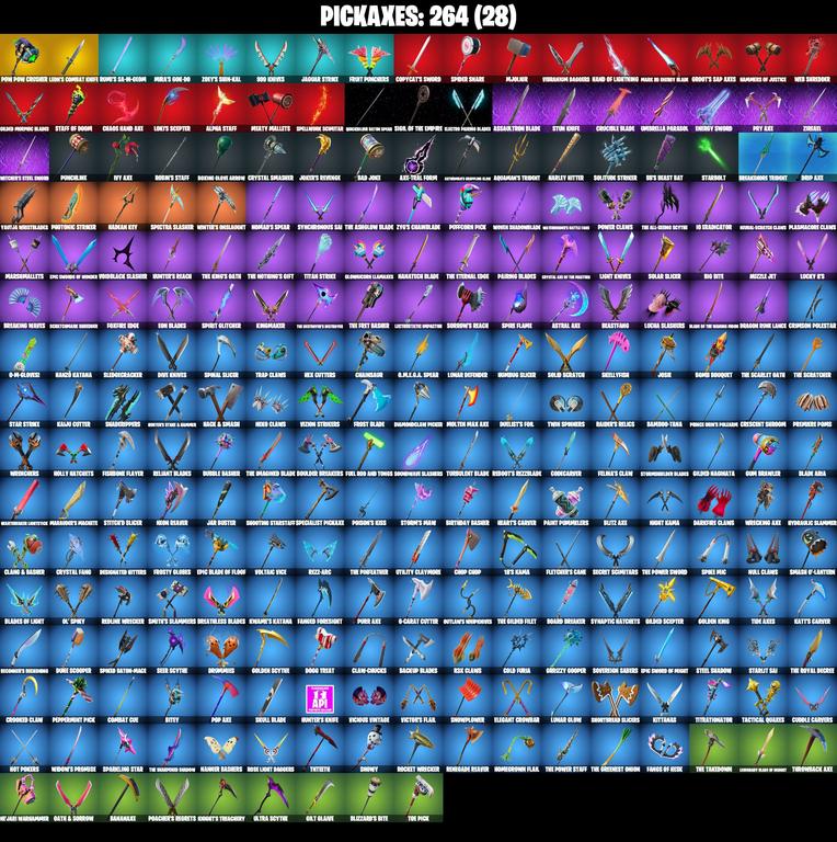 pickaxes comp