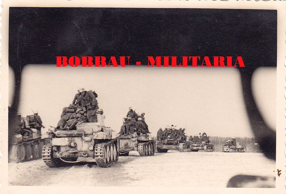 Russland Beute-Panzer 38 t ČKD-Praga TNH Winter Front Vormarsch Regiment