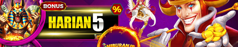 BONUS DEPOSIT HARIAN 5%