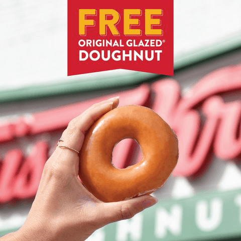 Indulge in a Free Original Glazed Doughnut at Krispy Kreme Today (3/26) Indulge in a Free Original Glazed Doughnut at Krispy Kreme Today (3/26)