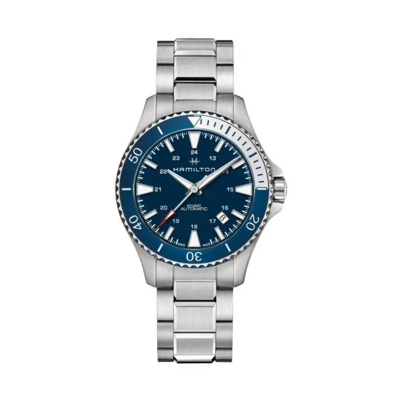 A la recherche d'une 2e montre auto : besoin de conseils Hamilton-Khaki-Navy-Scuba40bleue