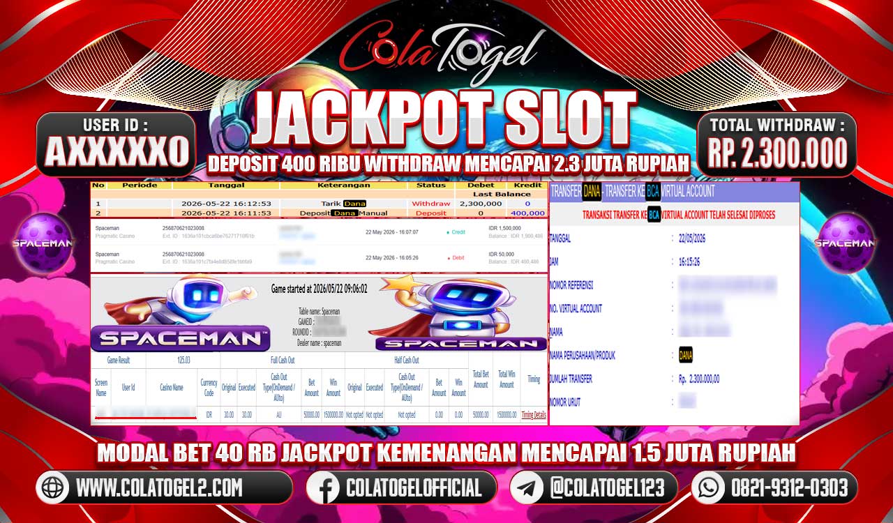 JACKPOT SLOT GACOR!!